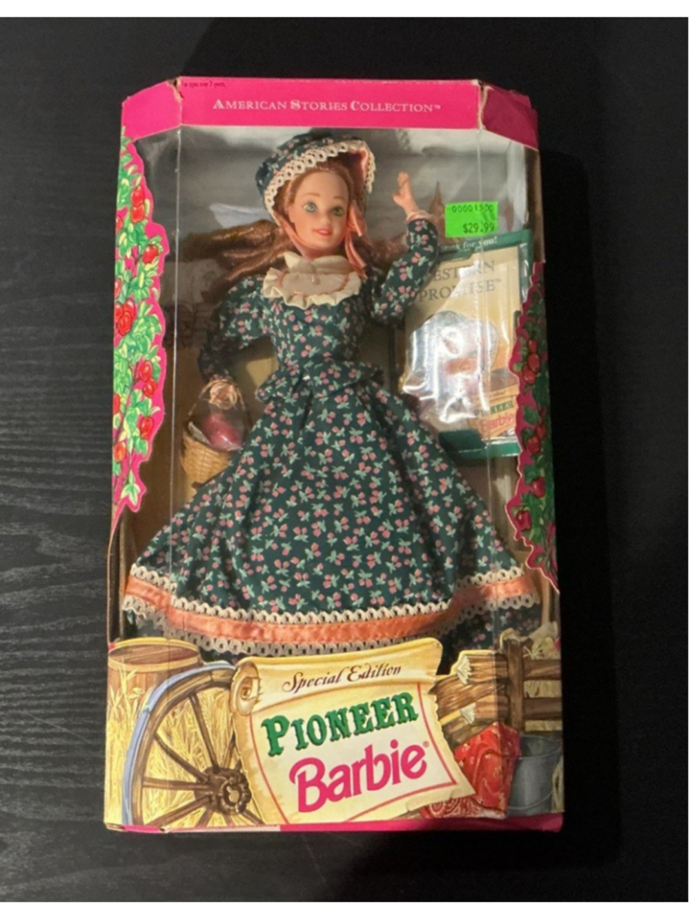 1994 Special Edition Pioneer Barbie American Stories Collection Doll - 12680New.